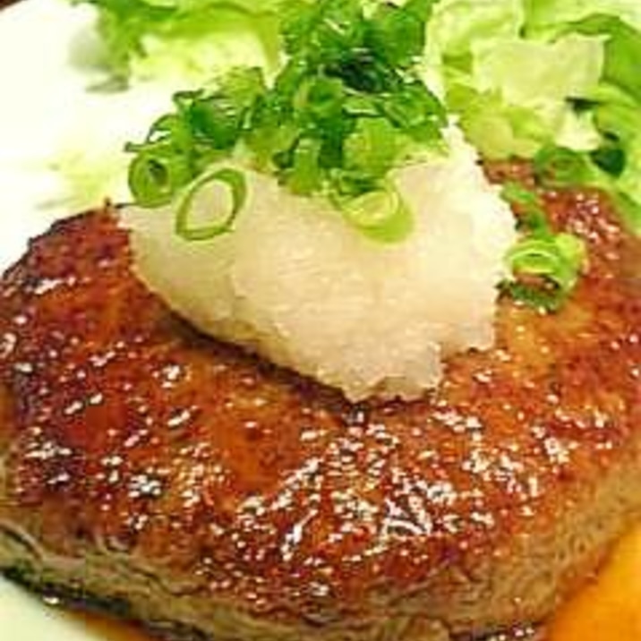 カルシウムたっぷり!いわしの照り焼きハンバーグ♪